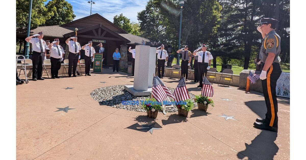 Montville Township Marks 25th Anniversary of 9/11 with Solemn Freedom Plaza Ceremony