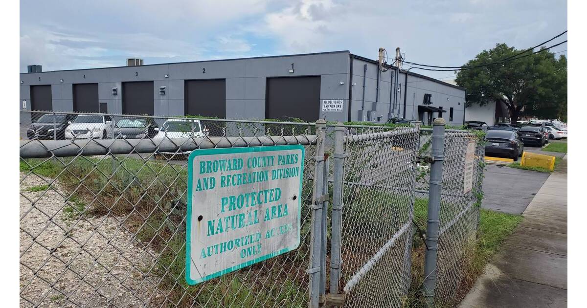 Warehouse Owner Seeks Variance Next to Pompano Nature Preserve