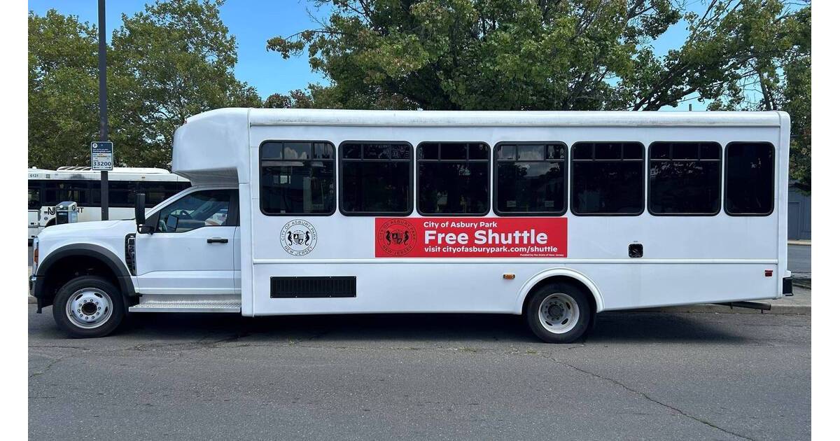 Asbury Park’s Free Shuttle Hit the Road Today, Connecting Neighborhoods and Attractions