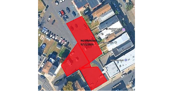 South Amboy Parking Lot Behind City Hall to Close Sept. 12 for Improvements