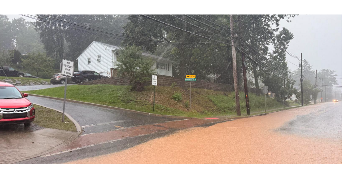 Hawthorne Issues Local Flood Warning As More Than 3 Inches of Rain Douses Borough