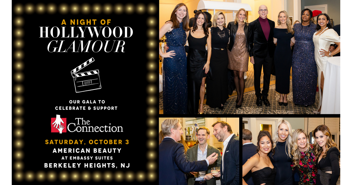 Tickets Now On Sale for The Connection’s “A Night of Hollywood Glamour” Gala – A Night of Celebration and Community Impact