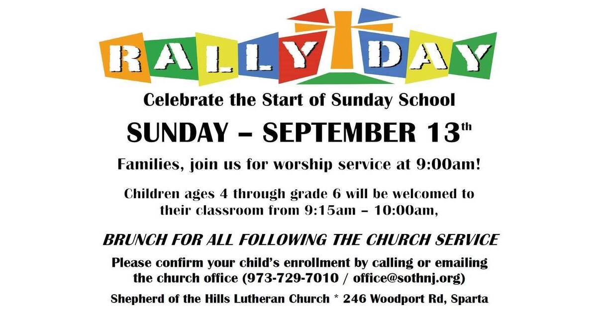Sunday School at Shepherd of the Hills Lutheran Church