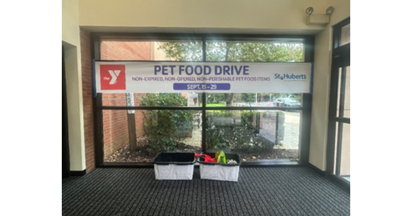Somerset Hills YMCA Pet Food Drive Supports St. Hubert’s Animal Welfare Center P...