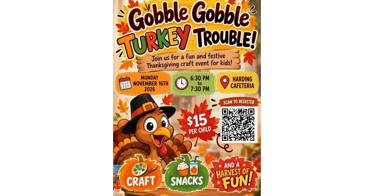 Kenilworth's Harding PTO to Host Thanksgiving Craft Fundraiser
