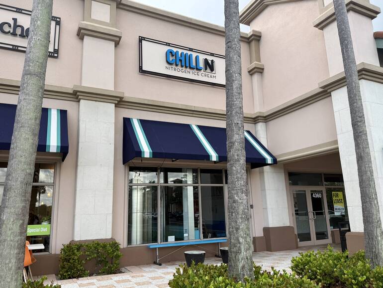 After 10 Years, Chill-N Nitrogen Ice Cream Has Closed in Coral Springs
