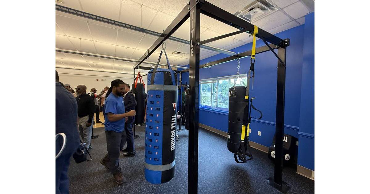 New Boxing, Fitness Space Opens at Paterson’s Christopher Hope Community Cente...