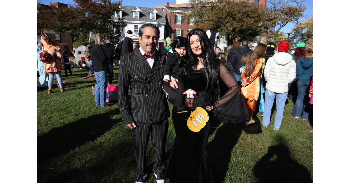 Doylestown Gets a Jump on Halloween with Costume Contest, Witches Ride Hundreds of families signed up for the borough's annual celebration of the spooky season. “The Addams Family” make an appearance in Doylestown's Spooktacular Costume Contest & Parade on Oct. 24, 2026. Photo Credit: Ed Doyle Published October 25, 2026 at 9:32 AM Last updated October 25, 2026 at 9:32 AM