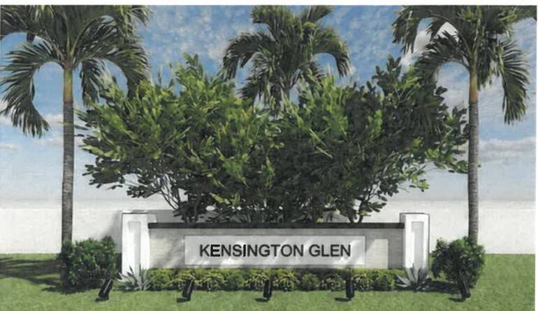 Coral Springs Considers Chipping In $5,000 for New Entrance Signs at Kensington Glen As City Eyes Possible Property Tax Revenue Loss