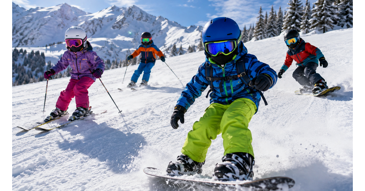 Snow Days Reimagined: UC TEAMS Students Take on Skiing and Snowboarding