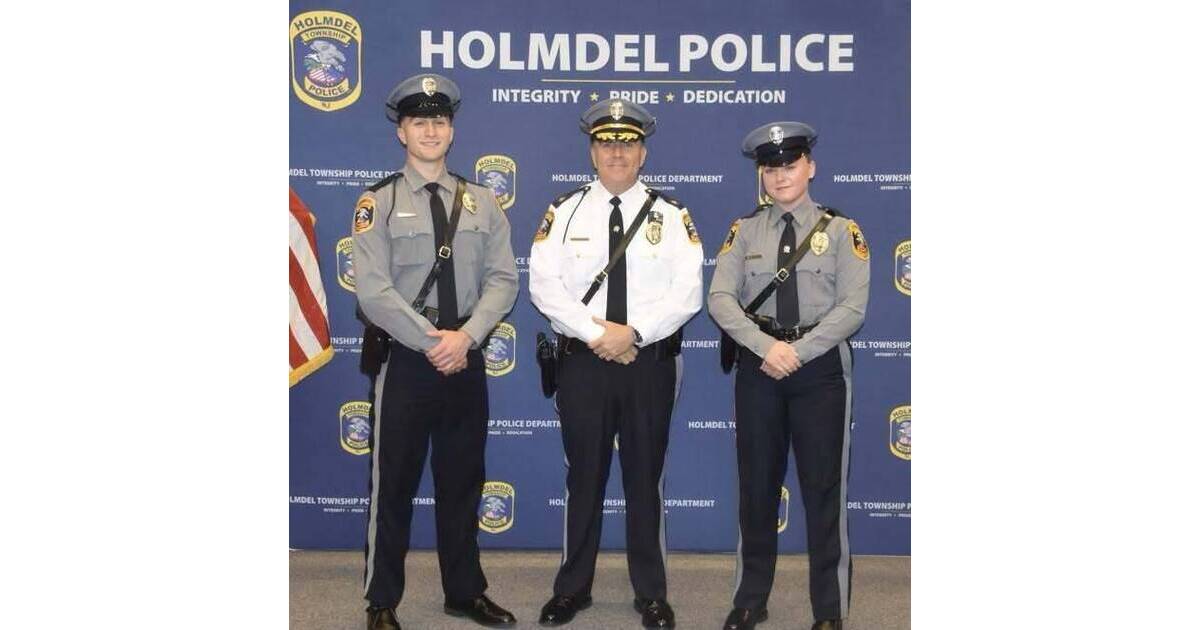 Holmdel Welcomes Next Generation of Police Officers