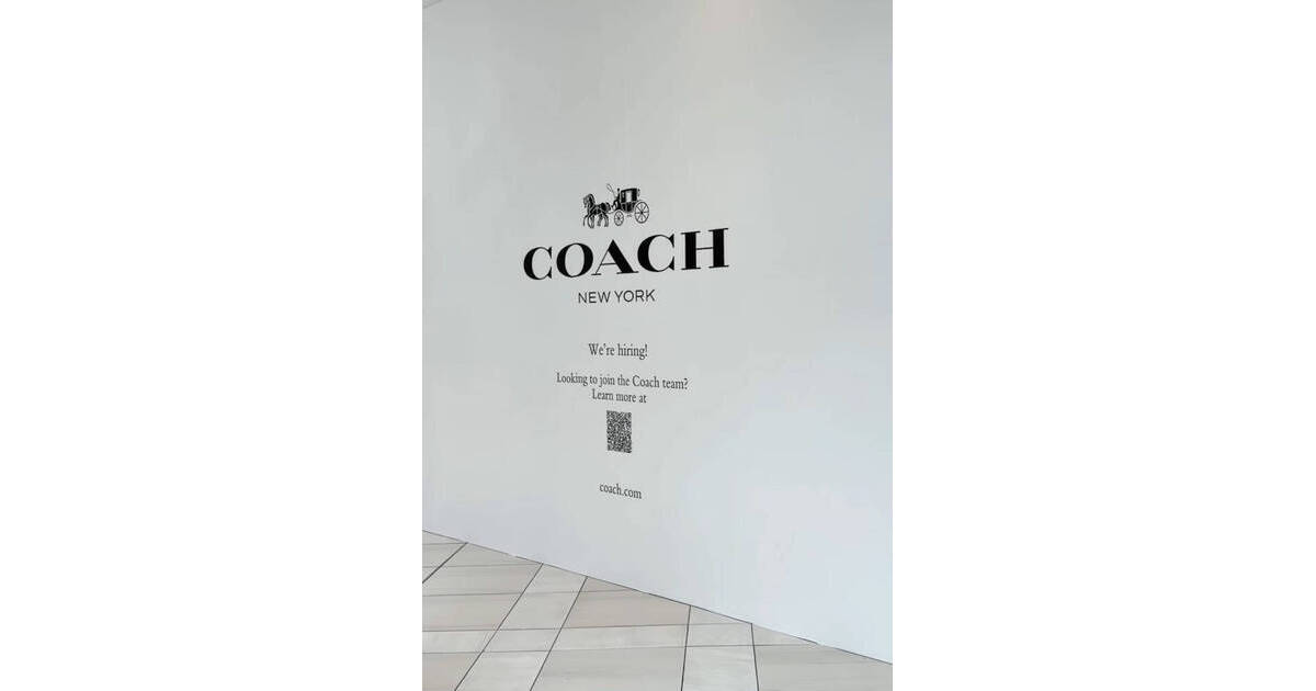Coach Luxury Handbag Store Coming to Menlo Park Mall