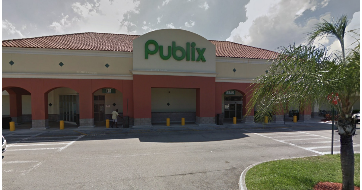 Man Walks Out of a Coconut Creek Publix Three Times With Soap and Shampoo, Then ...