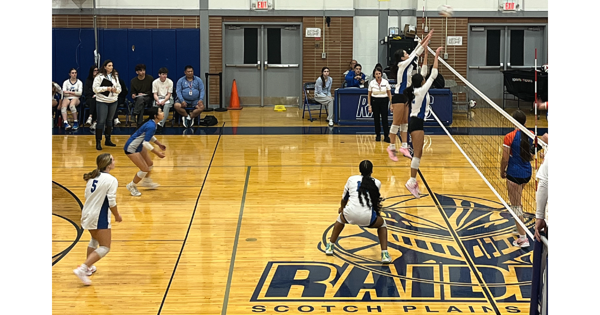 Girls Volleyball: Scotch Plains-Fanwood Advances in Union County Tournament After 2-Set Win vs. Dayton Raiders will take on Gov. Livingston on Friday, Oct. 23 in the quarterfinal round