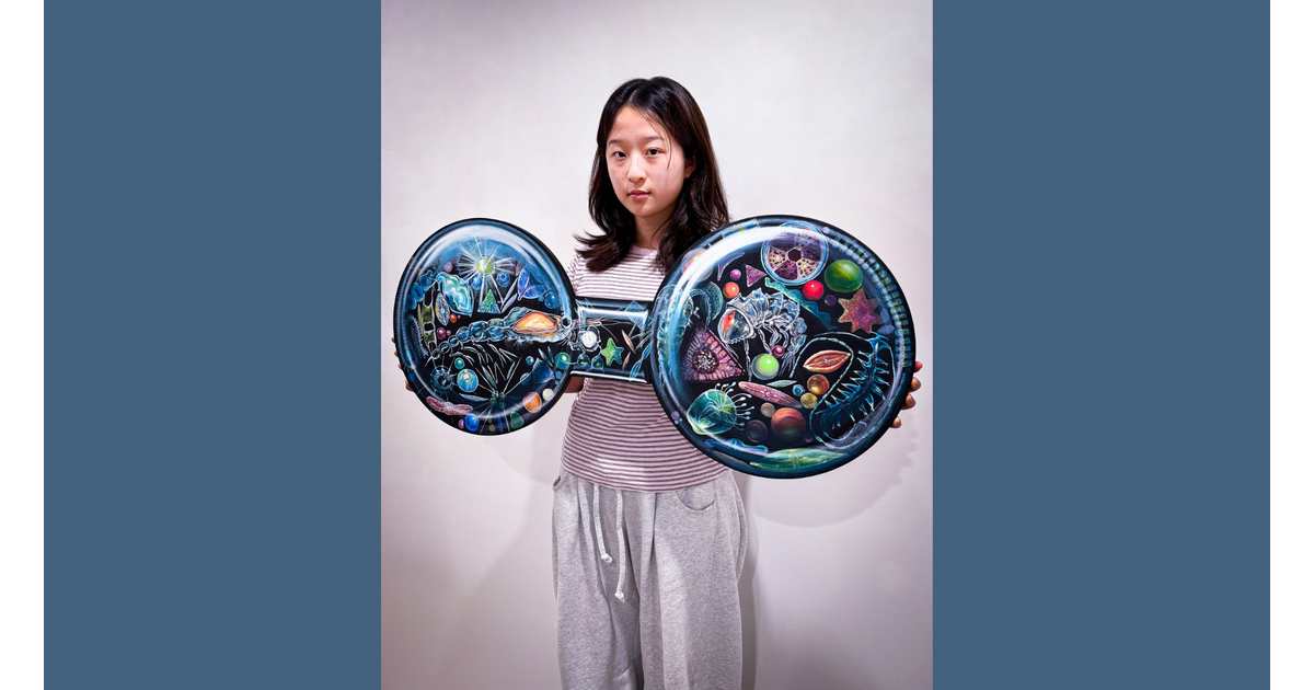 Bergen County Teen's Mixed-Media Artwork Captures Top Prize in