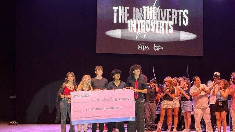 Coral Springs Teens Win $2,500 Top Prize at Battle of the Bands